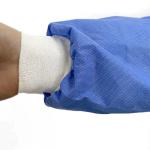 Breathable Blue Level 4 SMS Disposable Surgical Gown For Surgeon Doctor