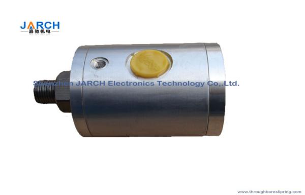 Round Pneumatic Rotary Union , Durable Swivel Ball Joint With Threaded