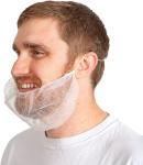 Beard Nets | 18" | White Disposable Beard Covers, Beard Net For Food Service,