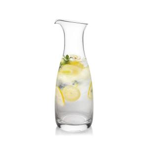 China 1.3L Factory Price Drinking Bottle Glass Pitcher Transparent Carafe wholesale