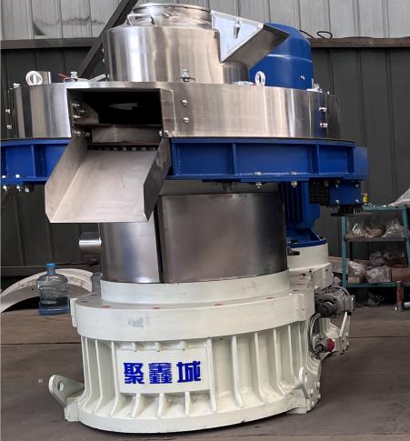 Bag Dust Collector Biomass Pellet Machine 132kw Grass Pellet Making Machine