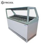 Fricool -18 ℃ Commercial Gelato Showcase Freezer 220V 50HZ