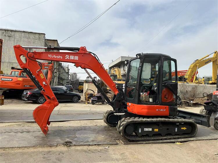 6ton Kubota KX163 Mini Crawler Used Excavator with Operating Weight 5520KG in Shanghai
