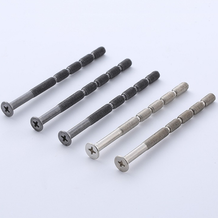 M3 M4 M5 Connecting Screw Countersunk Phillips Head Connecting Bamboo Shaped Screw for Door Handle