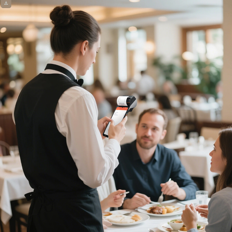 Simplify B2B Transactions With Our 419g Battery Incl Handheld POS System And GPS / Glonass / Beidou / Galileo