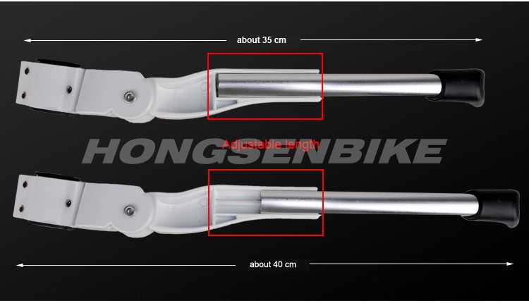 Fit for 22''-27'' mountain bicycle bike side kickstand cycle support