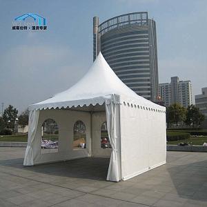 China Removable Beerfest Pagoda Event Tent White Frame Retardant Fabric wholesale
