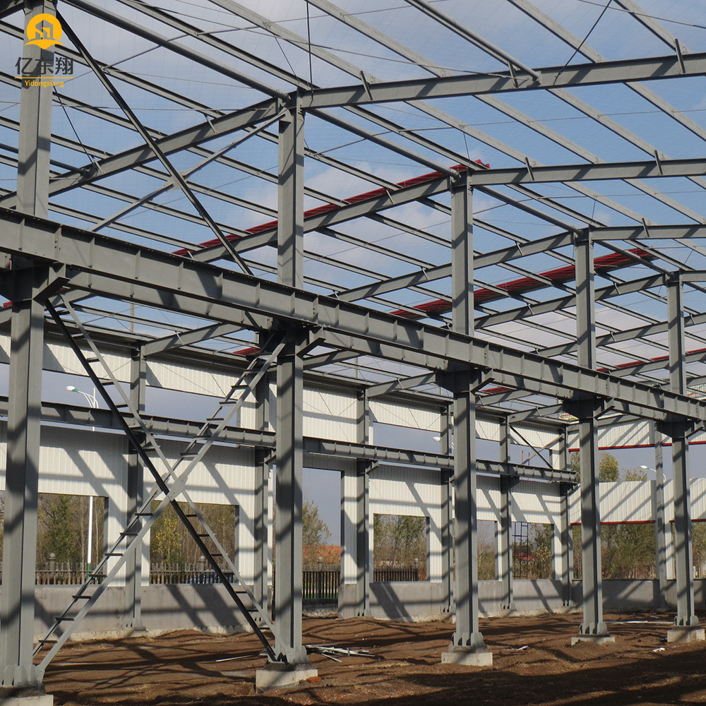 High Strength Bolt Steel Structure Warehouse Painted And Galvanized Steel Frame