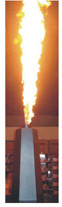Top 1 DMX Six Corners Flame Machine / Fire Machine Stage Effect Flame Projector 2m - 3m