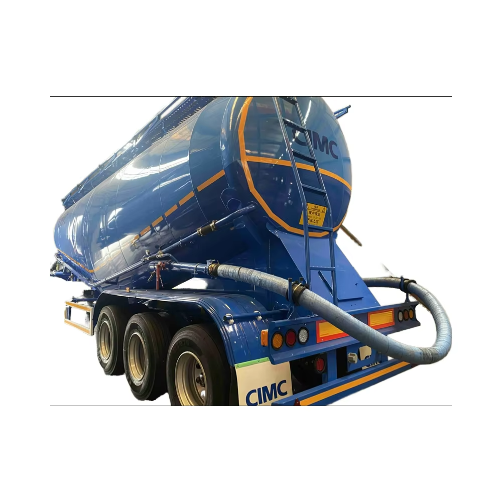 60t Max Payload CIMC Meters Cement Bulker Semi-Trailers Tanker for Customer Requirements