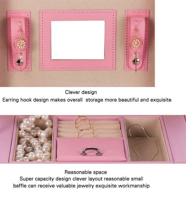 Large Multifunction Jewellery Travel Organiser , Display Luxury Earring Gift Box