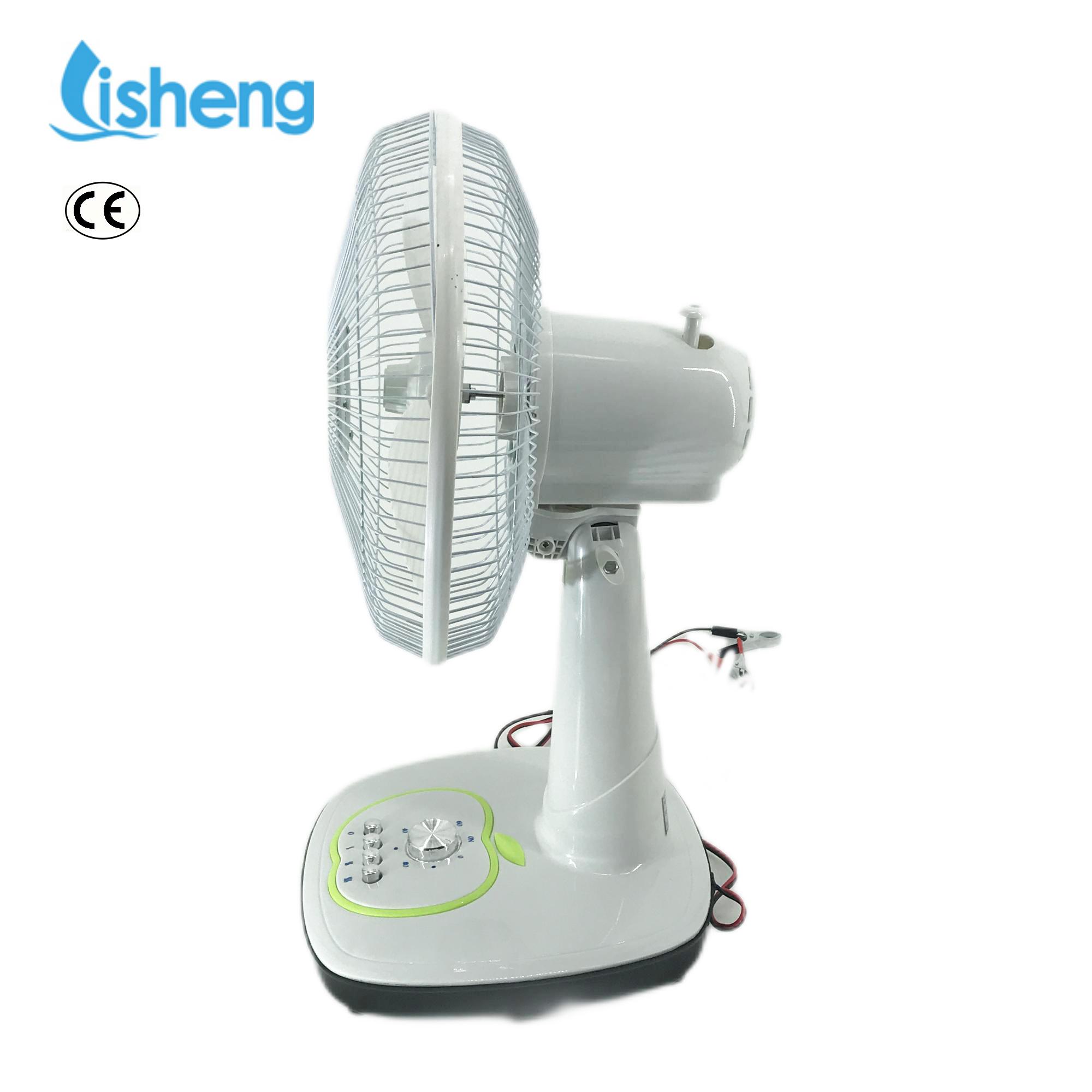 Household 12v DC Electric Air Cooling Fan With Timer Energy Saving