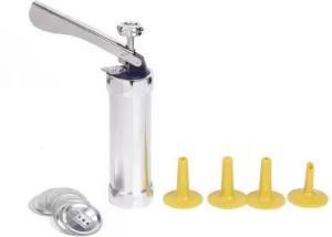 China Stainless Steel Biscuit Press Machine Customized Logo Churro Maker Gun wholesale