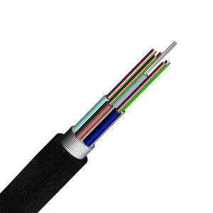 China GYTA fiber optic equipment 144core g652d steel central strength member wholesale