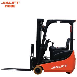 China Three Wheel Seated On Electric Pallet Stacker Truck Jack 1000kg wholesale