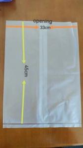 China Pesticides Big Size 330 X 450mm Water Soluble Packaging Bags wholesale