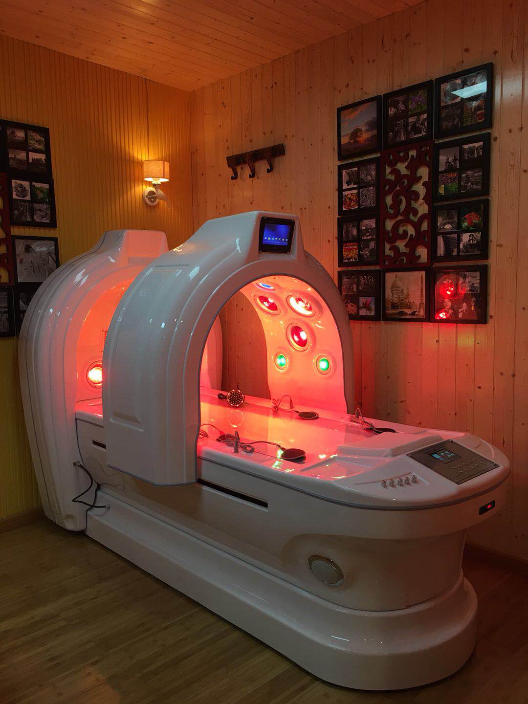 1500W Ozone Sauna Steam Hydrotherapy Capsule Detox Photon Treatment