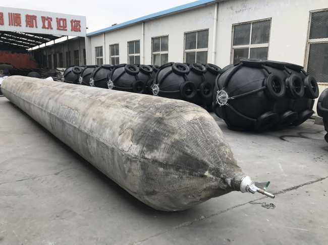 Shipping Rubber Inflate Boat Barge Launching Airbags Docking Lifting