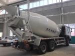 9 Cubic Meters Ready Mix Concrete Mixer Trucks , Concrete Mixing Transport