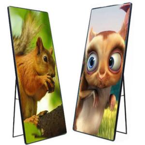 China Window Digital Led Poster Display Outdoor Shop Show Exhibition P1.87 P2.5 wholesale