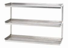 China wall mounted 3 Tier Stainless Steel Shelving Units for Cold / freezing room wholesale