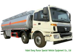 China FOTON 6x2 AUMAN 25000L Oil Tanker Truck With Stainless Steel Fule Tank wholesale