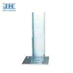 Q235B Metal Stamping Parts Elevator Brackets Zinc Plating Surface Treatment