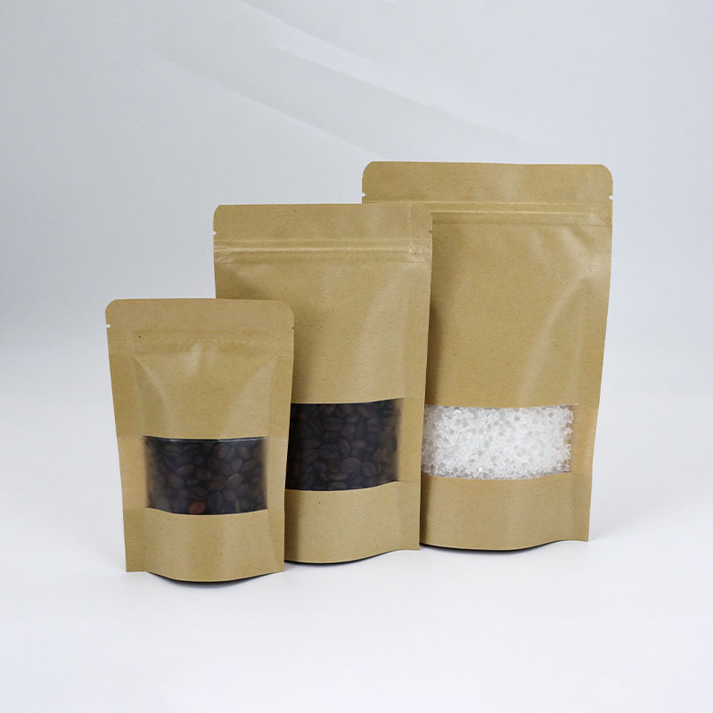 Smell Proof Foil Mylar Resealable Pouch Laminated Packaging Bags With Clear Window