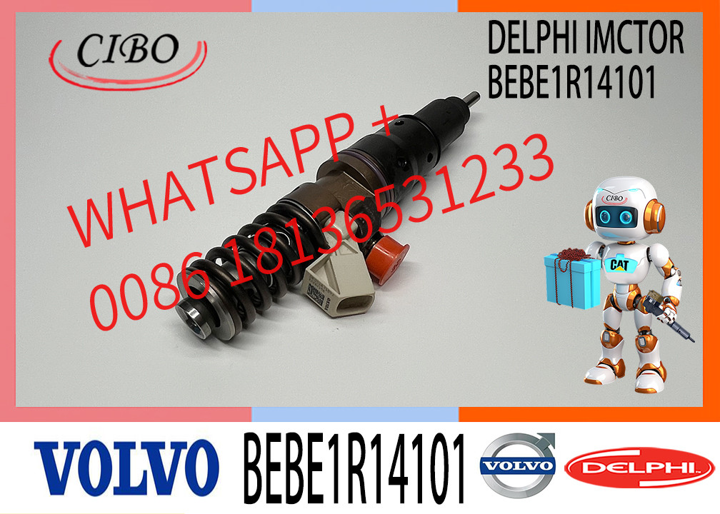High Quality Diesel Fuel Injector BEBE1R14101 33800-84300 BEBJ1F05002 22282202 1112010-E9500 For VOL-VO F2E/BEBJ