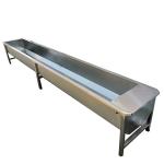 Stainless Steel 100KG Cow Drinking Trough Customized Long