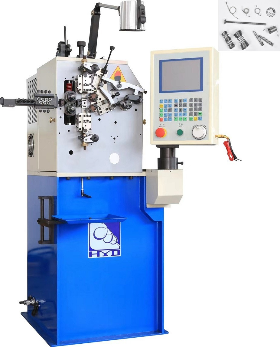 Computerized CNC Spring Coiler , Compression Spring Coiling Machine