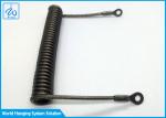 Retractable Coated PVC Extension Spring Safety Cable Tool Lanyard Belt