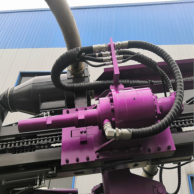Hydraulic Borehole Drilling Rig Machine Mining Equipment Integrated DTH Drilling Rig