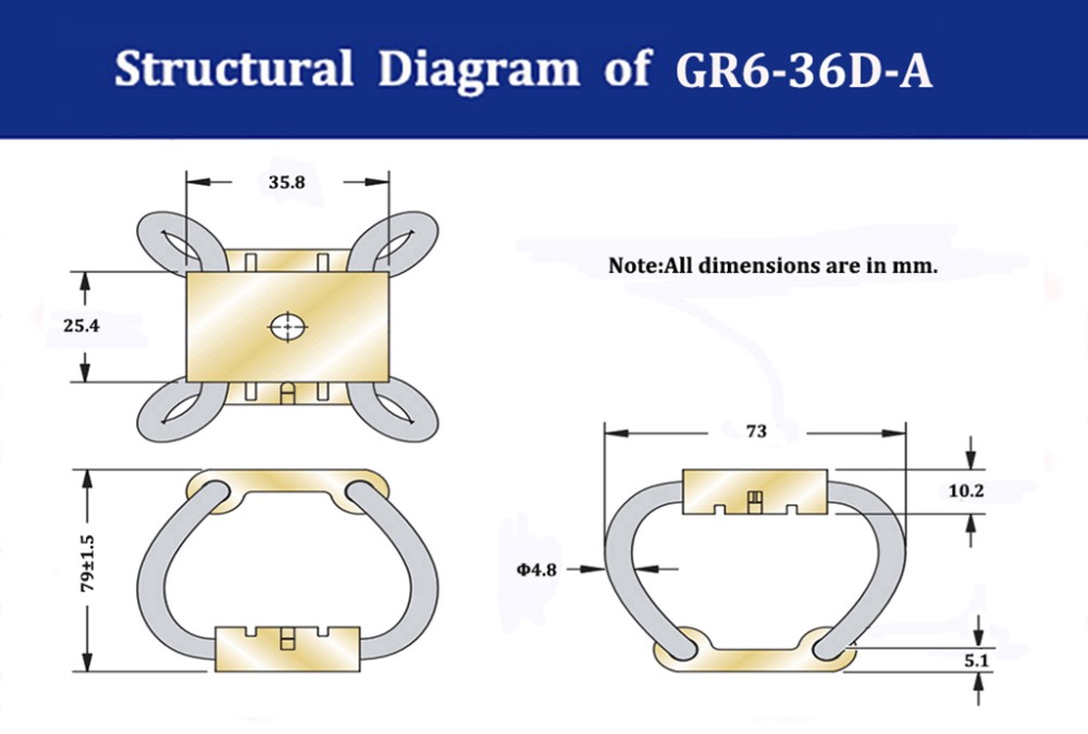 Absorption Wire Rope Shock Mounts Drone