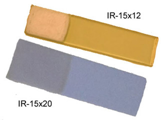 IR Laser Beam Viewer/ 800nm To 1600nm Glass Ceramic Laser Detection Card