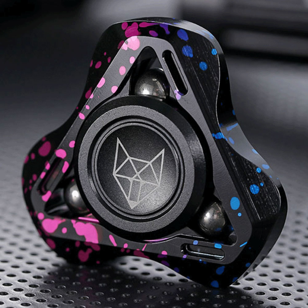 Autism Sensory ADHD Anxiety Meditation Fidget Spinner with Steel Beads Metal Spinners fo