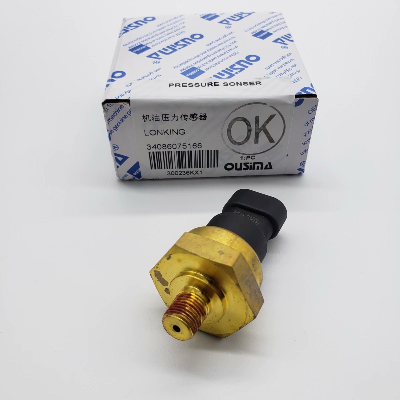 OUSIMSA 34086075166 Engine Temperature Sensor Pressure Switch 34086075166 For LONGKING Excavator