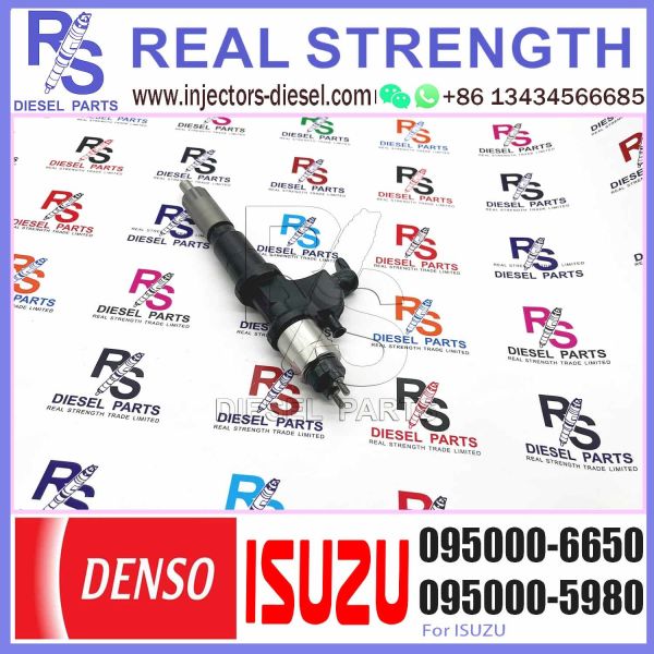 common Rail Diesel Fuel Injector 8-98030550-4 8980305504 095000-6650 for 6WF1 Engine