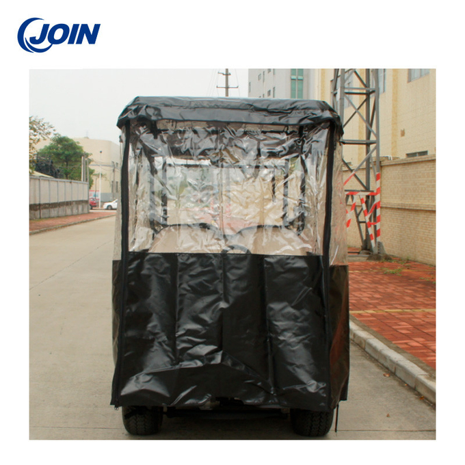 4 Passenger Golf Car Enclosures PVC Waterproof Rain Cover Golf ODM