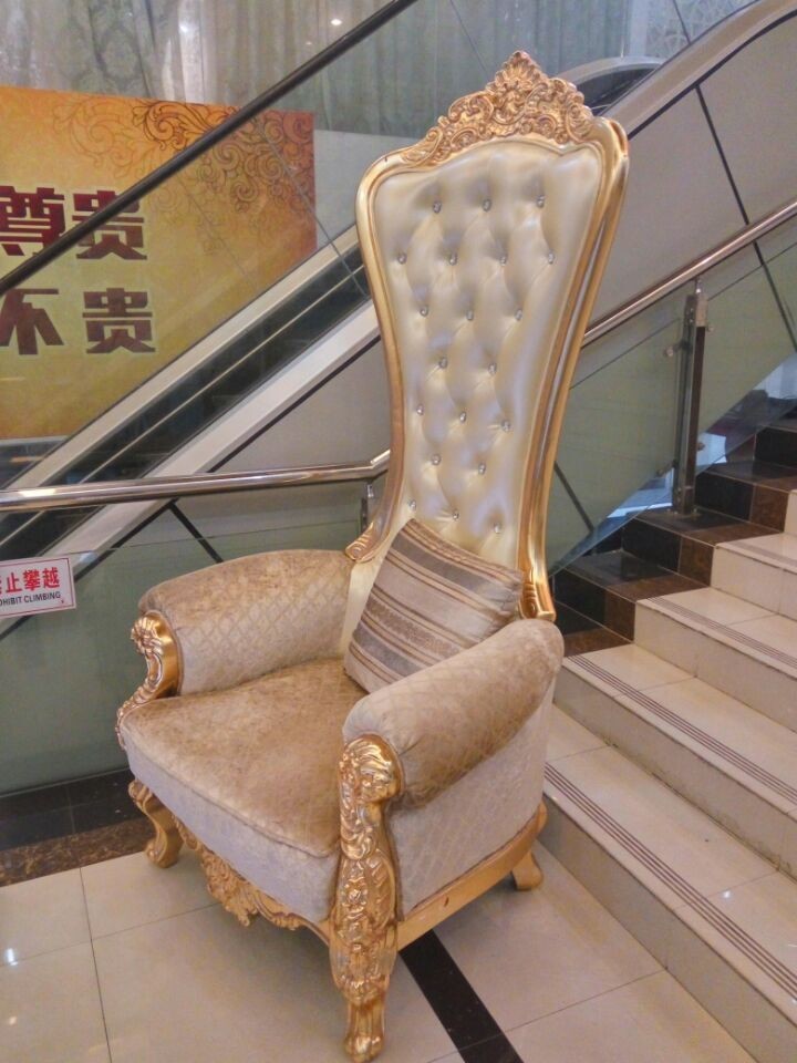 Luxury Royal King Queen Throne Chairs