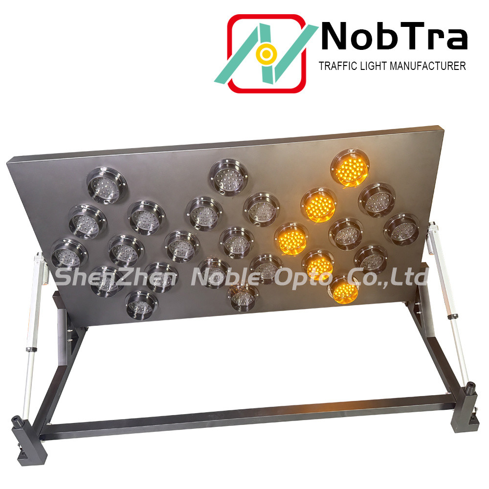 LED Arrow Board With Wireless Remote Control For Road Construction