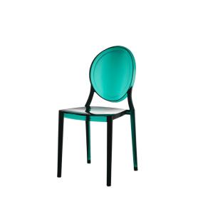China Splash Coloured Acrylic Chairs Comfortable Acrylic Kitchen Chairs wholesale