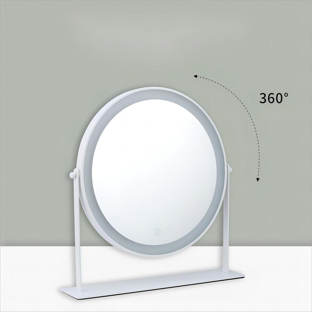 Adjustable Light Lady Dressing Cute Make Up Mirror Morden Style Custom Cosmetic