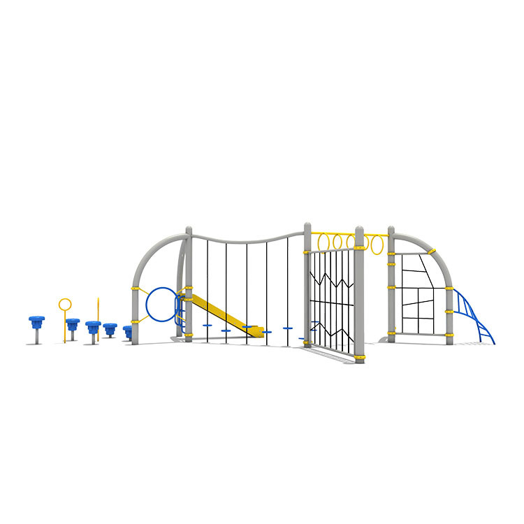 Children Outdoor Playground Climbing Net Joy Slide Park Polyester Water Amusement