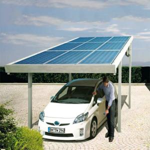 China 10 KW 30 KW HDG High Strength Steel Structure Carport Solar Systems wholesale