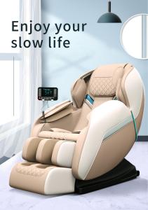 China LCD Panel Leather Massage Recliner Full Body Chair 8D Hip EMS Zero Gravity Full Body Electric Shiatsu Massage Chair wholesale