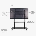 98 Inch 280W Portable Interactive Whiteboard 3840*2160