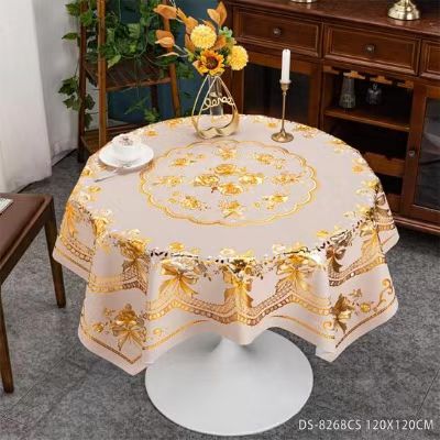 Directly Sell PVC Polyester Tablecloth for Home Party Office Hotel Shop Restaurant