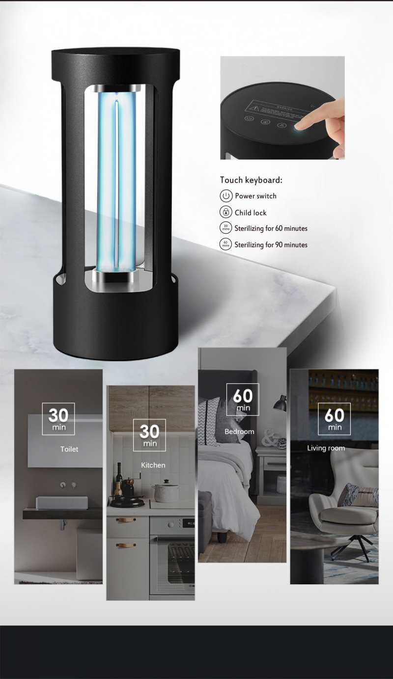 ultraviolet light disinfection whole rooms