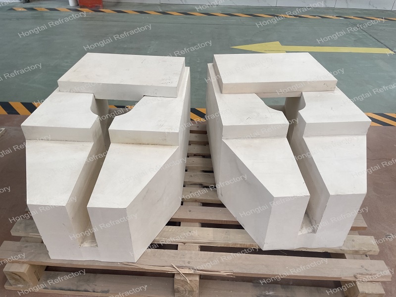 Fused Cast AZS Blocks for Glass Kiln 32-41% MgO Content and Excellent Wear Resistance